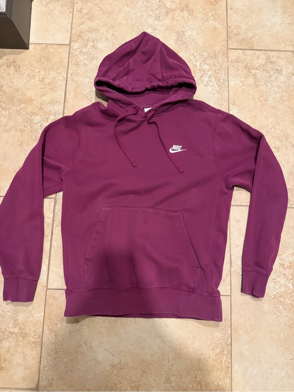 Nike Men's Hoodie - Plum/Berry